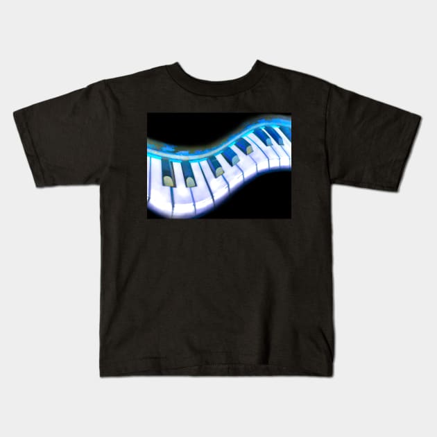 Playing The Blues Kids T-Shirt by art64